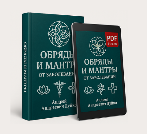 
Обряды и мантры от заболеваний (электронная книга в PDF для чтения) Автор Андрей Андреевич Дуйко