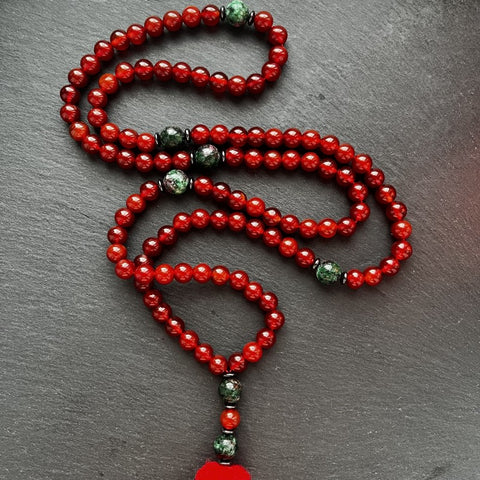 Чотки сердолік Duiko 108 шт