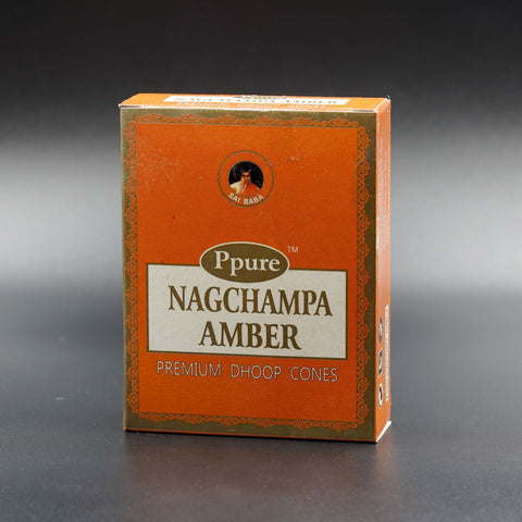 Конуси NAGCHAMPA AMBER CONES. Пахощі Дуйко
